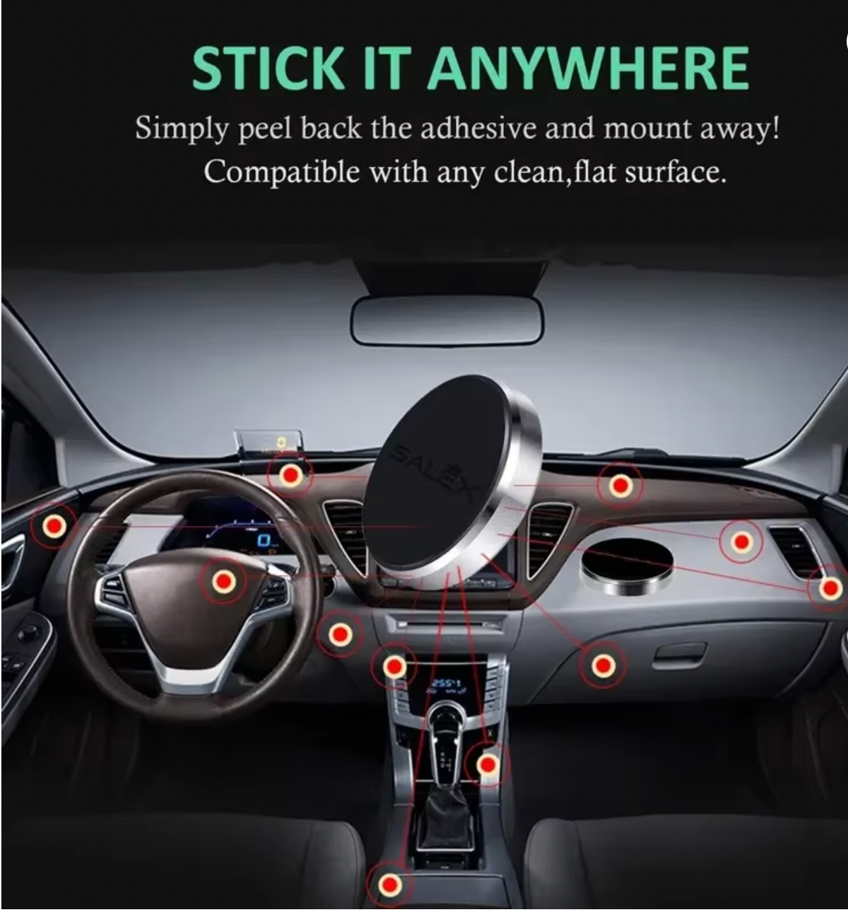 Magnetic Car Phone Holder - Secure. Sleek. Hands-Free