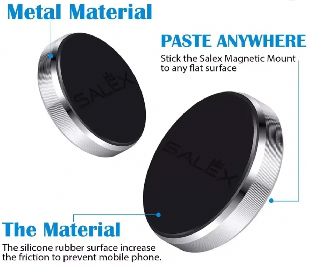 Magnetic Car Phone Holder - Secure. Sleek. Hands-Free