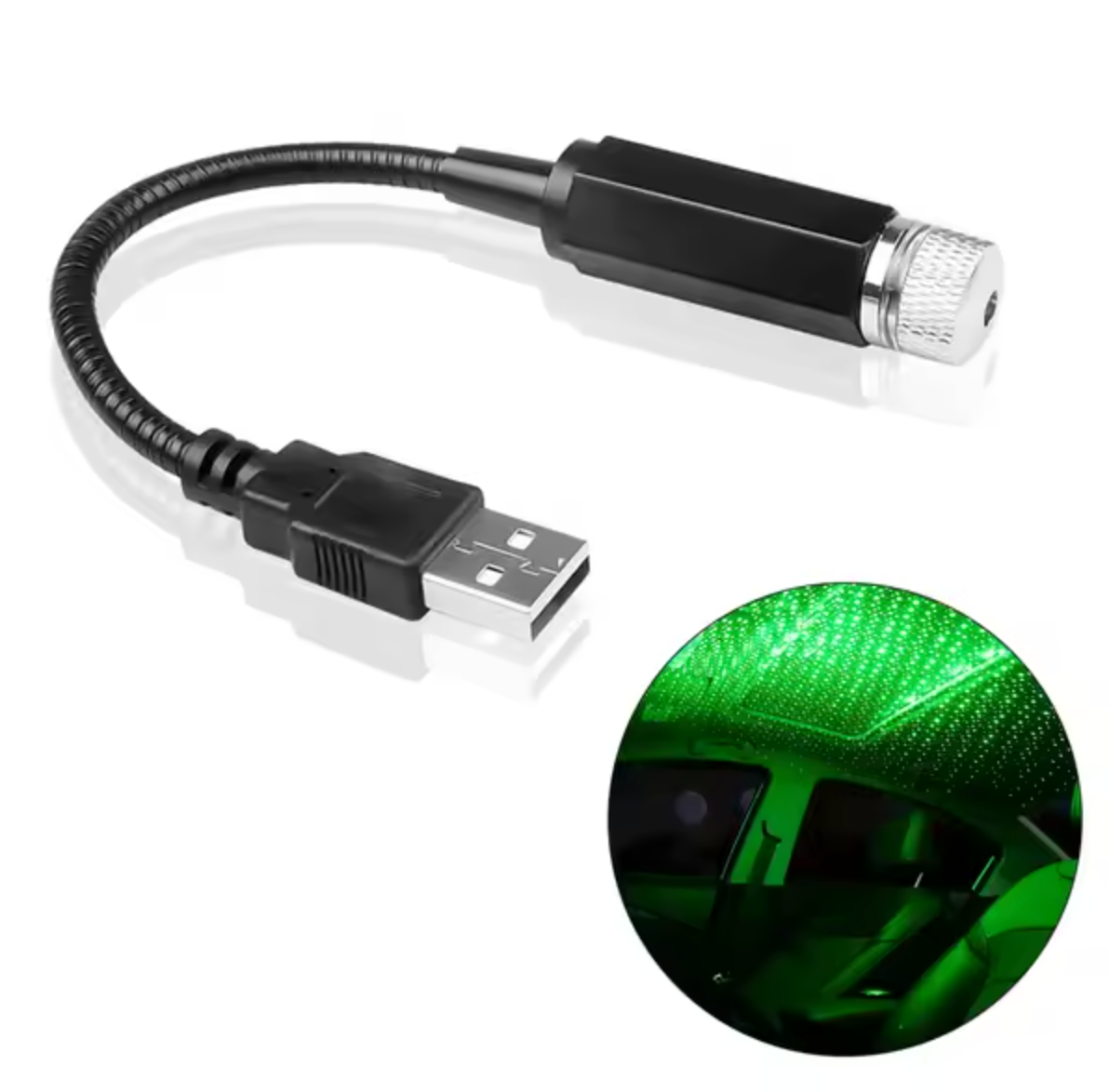 Mini LED Car Roof Star Night Light Projector Atmosphere Galaxy Lamp USB