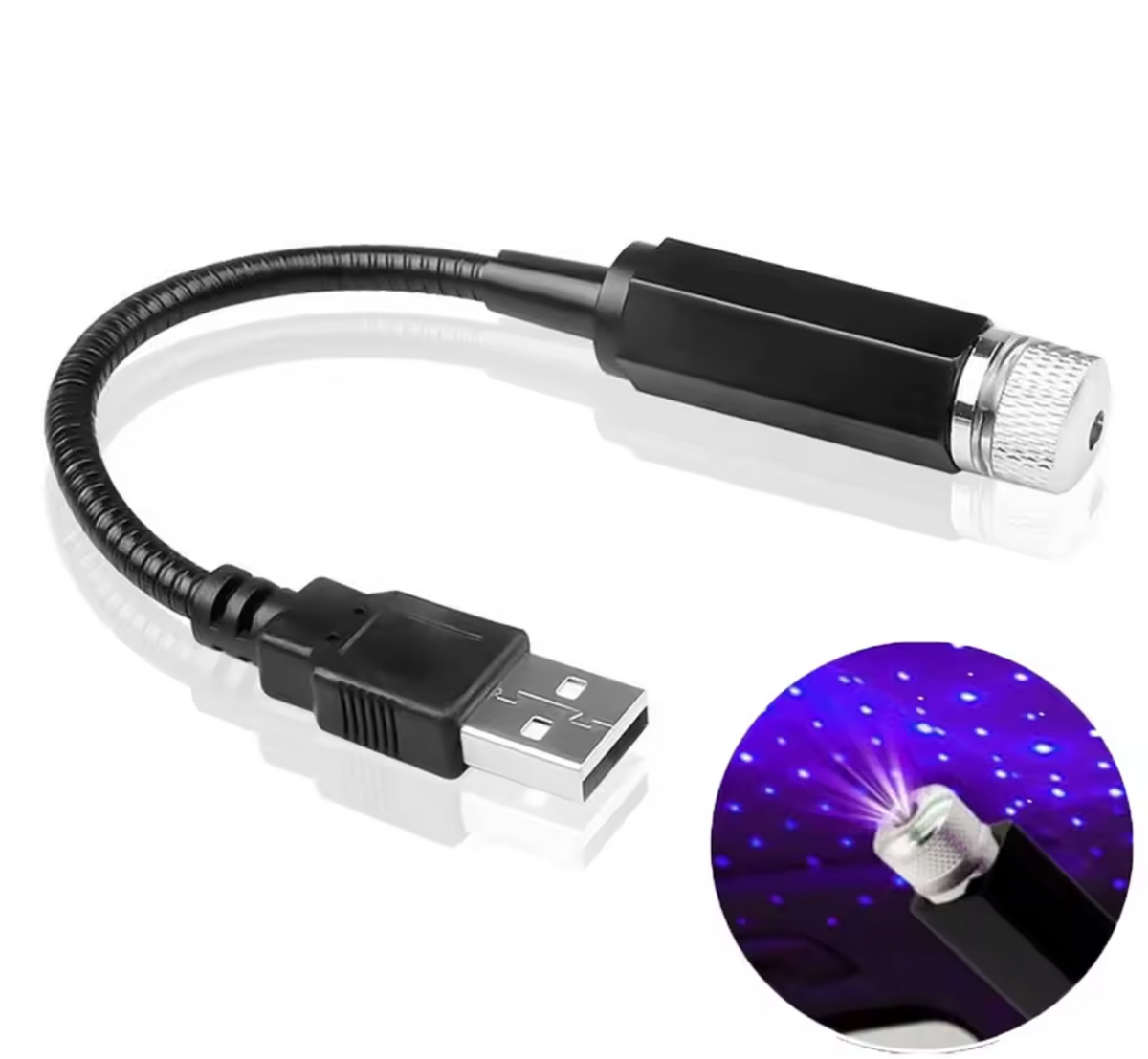 Mini LED Car Roof Star Night Light Projector Atmosphere Galaxy Lamp USB