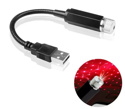 Mini LED Car Roof Star Night Light Projector Atmosphere Galaxy Lamp USB